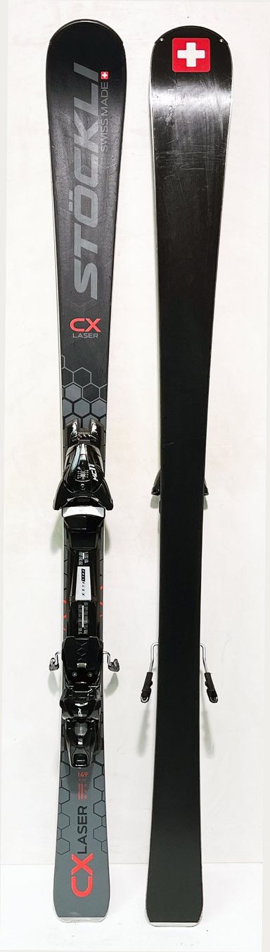 Stöckli Sci: Stöckli LASER  CX   149 cm; Model 2021 – Usato da Brüttisellen venduto da SkiverkaufStepan 1