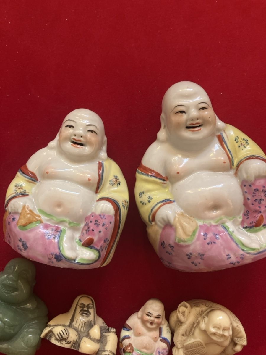 Tutte le decorazioni: Buddha Figuren Konvolut 7 Stueck 6.5cm – Usato da Muralto venduto da jac_hkz5 3