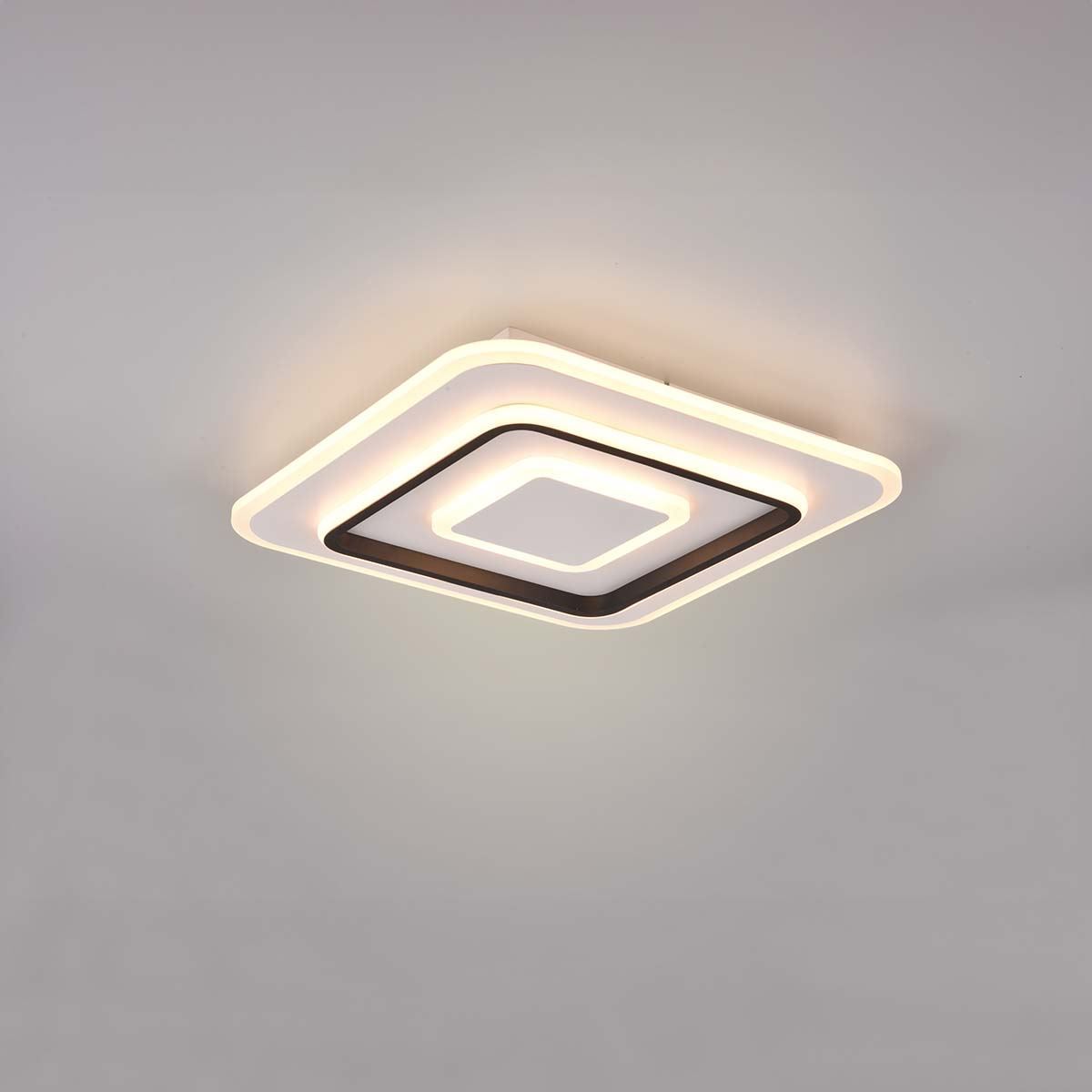 Lampadari & plafoniere: LED Deckenleuchte, Weiss, 39 cm x 39 cm – Nuovo (secondo la descrizione) da Kreuzlingen venduto da Smart-Light 1