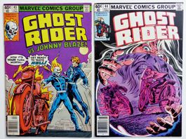 GHOST RIDER #43-44 VS. JOHNNY BLAZE COMPLETE STORY 1980