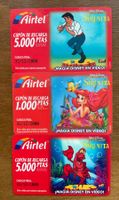 3 Telefonkarten Spanien, Walt Disney
