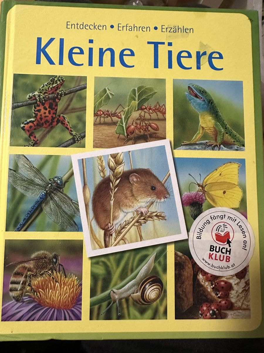 Livres: Kleine Tiere ..  Buch – D'occasion à Busswil par billib