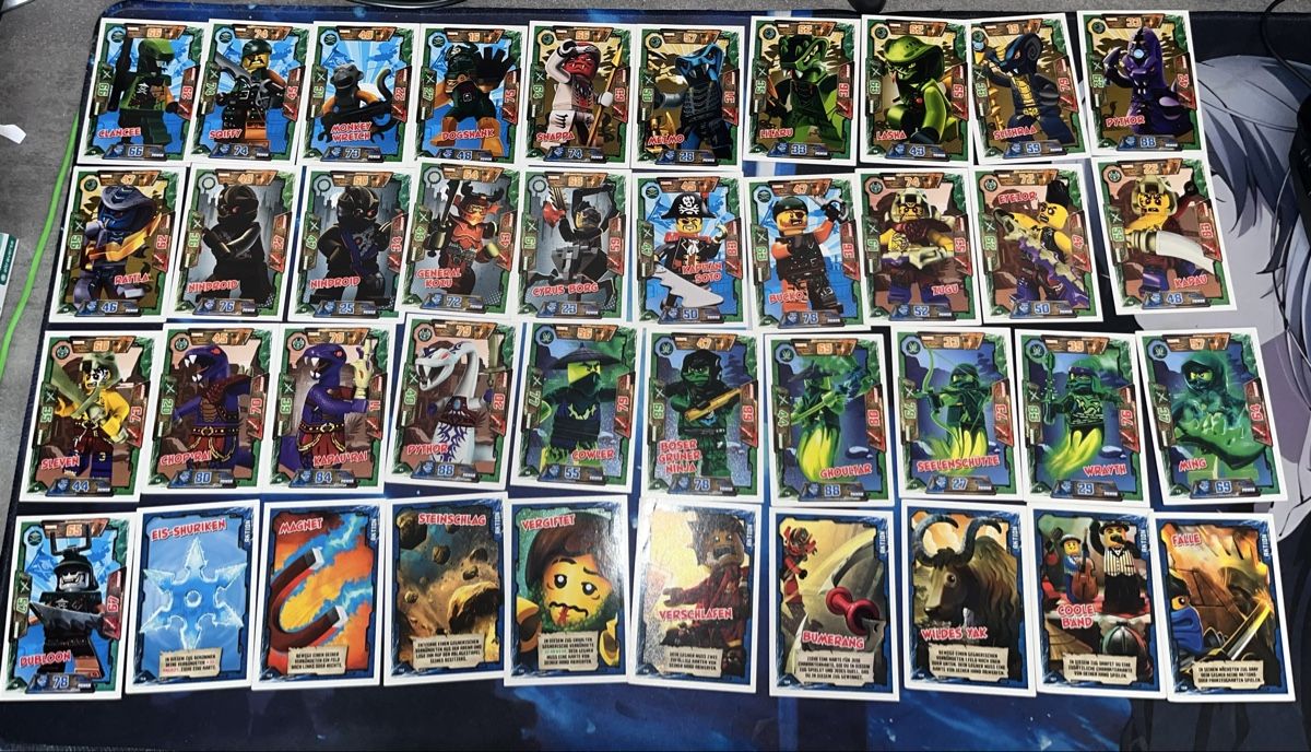 Carte collezionabili: 164 Lego Ninjago 2016 Sammelkarten – Usato da Biberist venduto da sai_bw7l 5