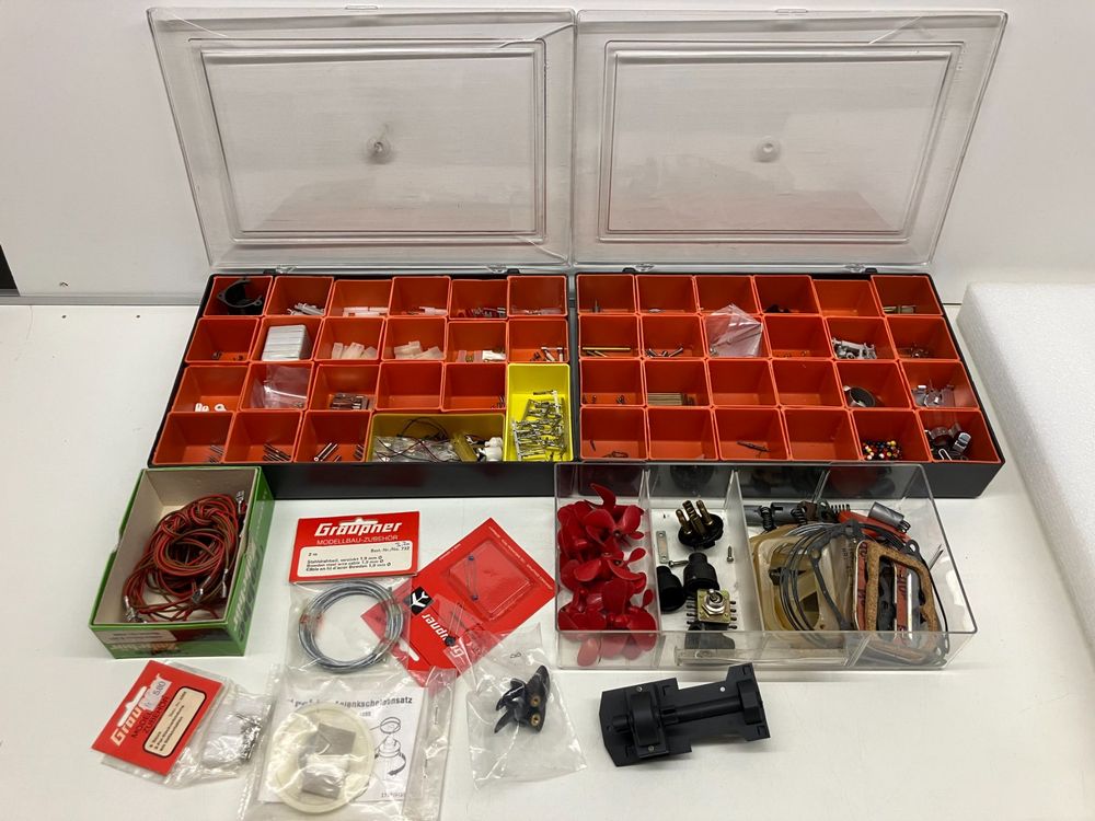 Graupner RC Modellbau: Graupner/Robbe: Bootsschrauben Messingteile Zahnräder... – Gebraucht aus Thun von retoolinoo