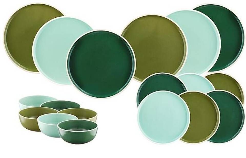 Services de table: Björn Origin Steingut Geschirr, 5 teilig, neu – Neuf avec emballage d'origine à Basel par acrettenand 1