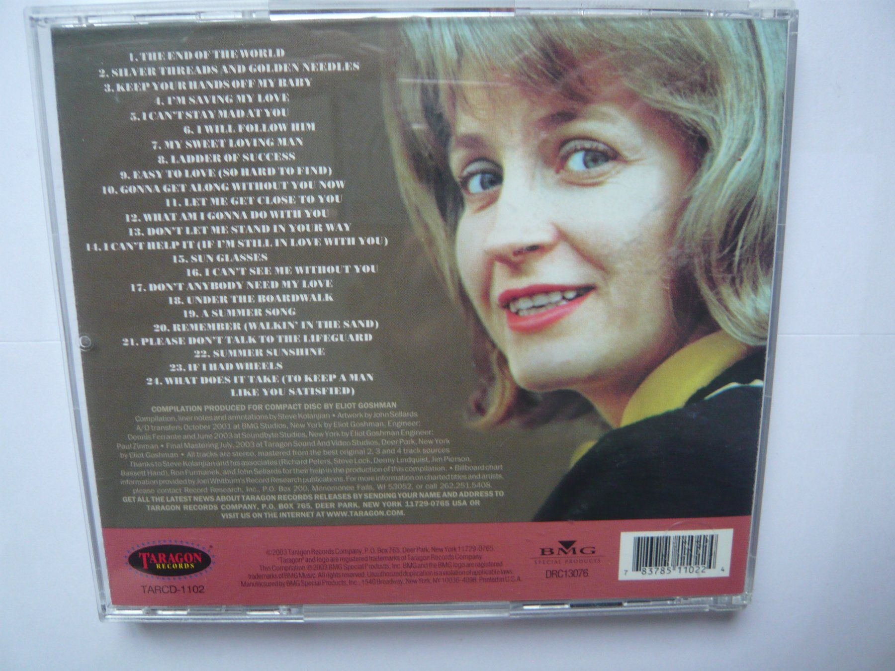CD: SKEETER DAVIS The Pop Hits Collection – Usato da Winterthur venduto da Cajun 1