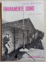 Lucio Battisti "Umanamente uomo" Songbuch