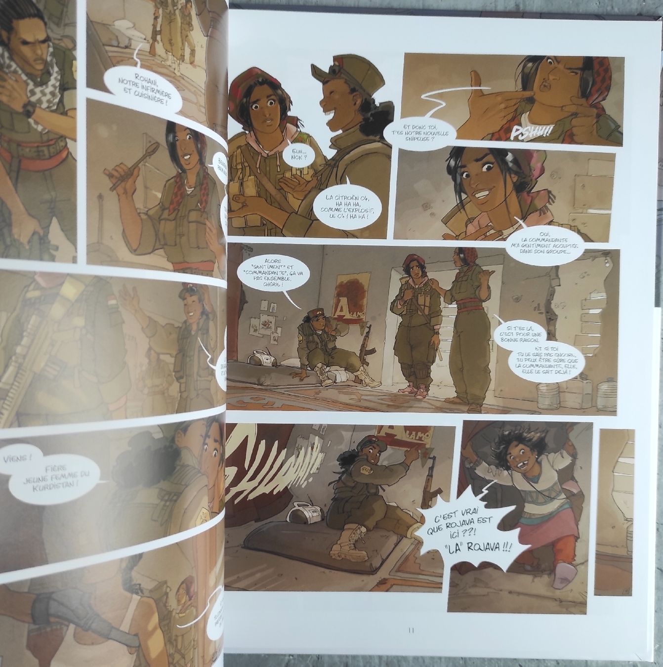 Comics: ROJAVA 1  (EO) – Gebraucht aus Biel/Bienne von pijama 4