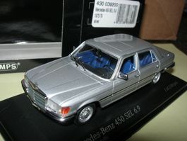 Mercedes-Benz 450 SEL 6.9 1972-79 silber * Minichamps 1:43