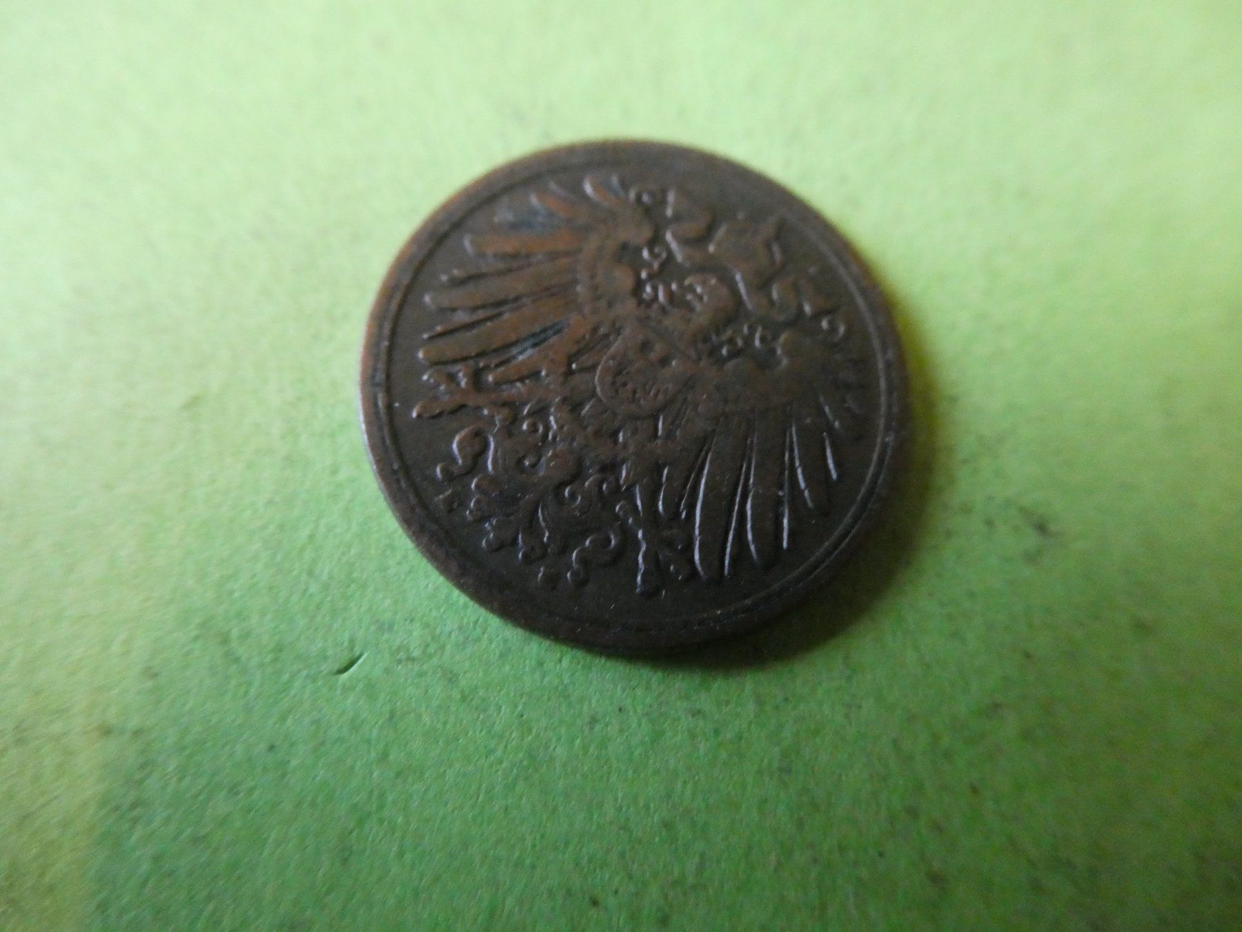 Tutti le monete: Dt. Reich 1905 E, 1 Pfennig – Usato da Hinterforst venduto da Rohusri 1