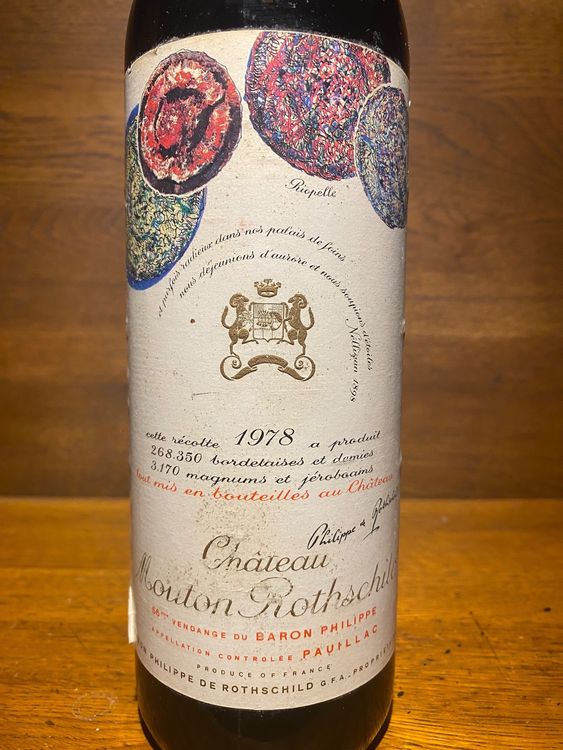 Château Mouton Rothschild 1978 Pauillac Kaufen Auf Ricardo