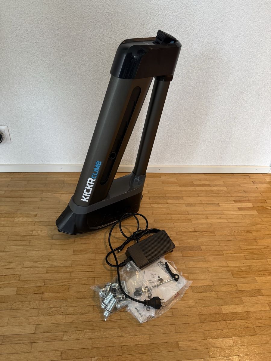 Wahoo Hometrainer: Wahoo KICKR CLIMB Indoor Grade Simulator - Like New! – Usato da Zürich venduto da JAGD-bikes 3