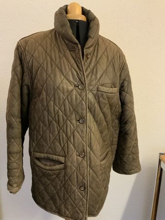 Vintage Lederjacke, Leonardo gesteppt, Winter tauglich!