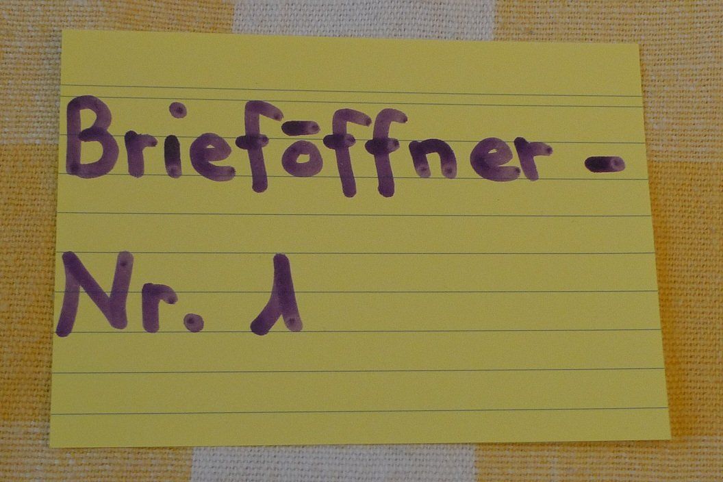 Altro materiale per ufficio: Brieföffner-Nr. 1 – Usato da Bern venduto da bn1640 4