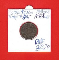 2Rp 1928u.E. vz+bis unz/Auflage 0,5Mio/Handelpreis=mind 95.-