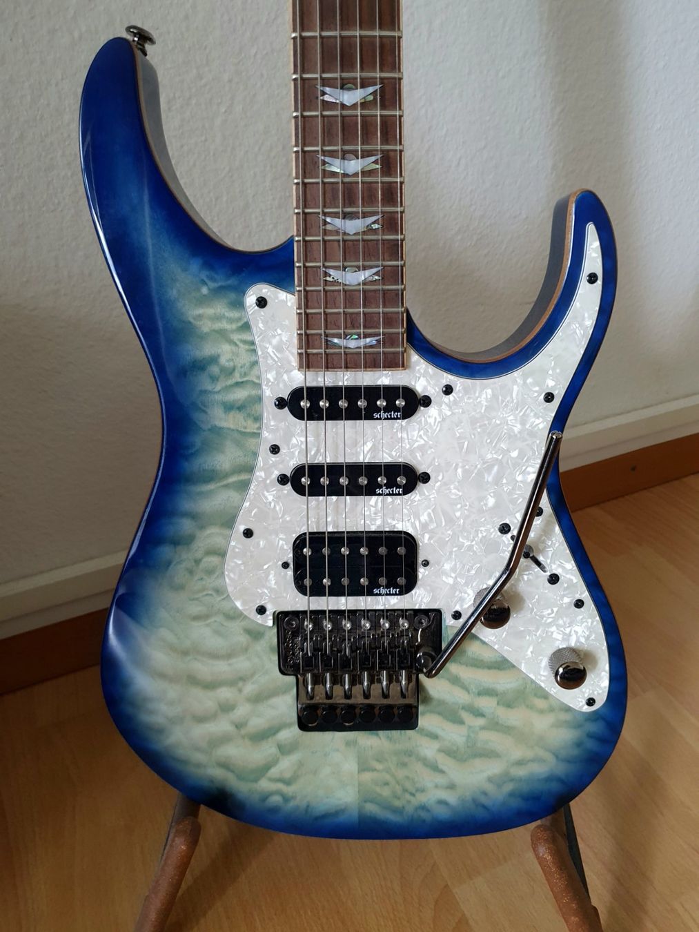 Schecter Strumenti musicali: SCHECTER Banshee Extreme 6 FR - Ocean Blue Burst – Usato da Buchs SG venduto da Eko4444 3