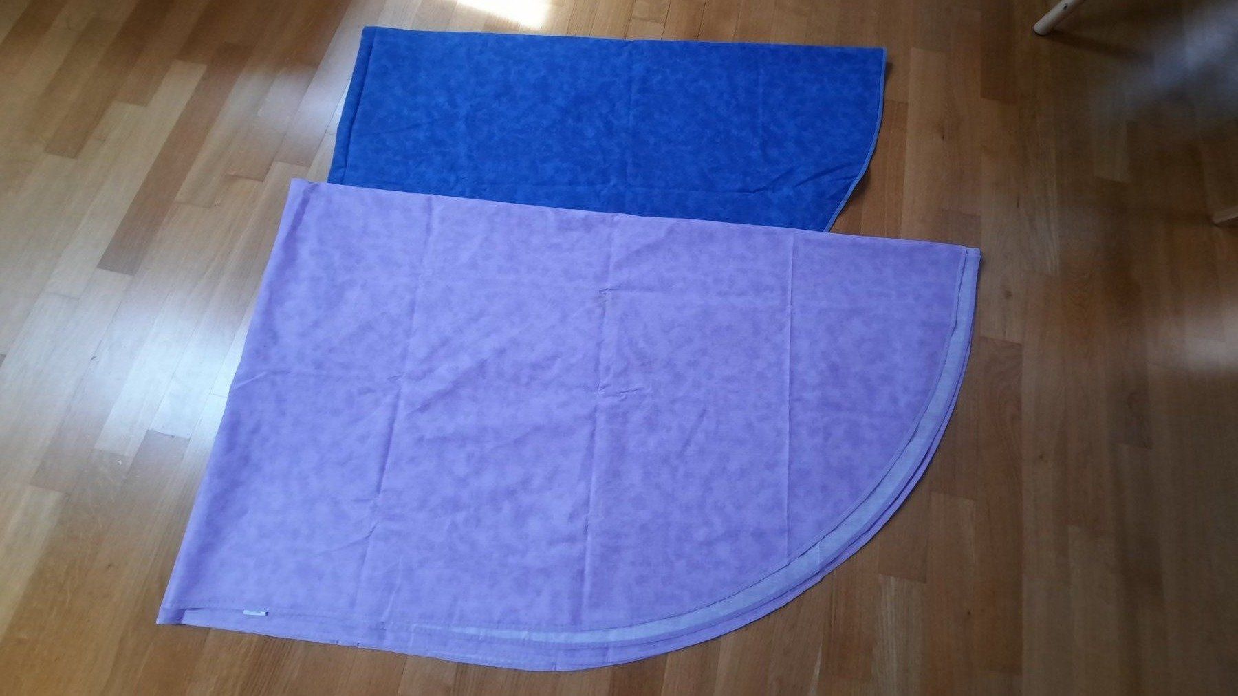 Altra biancheria da tavola: ***TISCHTUCH*** 2 Stk blau und lila – Usato da Wädenswil venduto da H2H_Secondhandshop