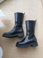 Schwarze Baldinini Chelsea Boots Grösse 36 Echtleder