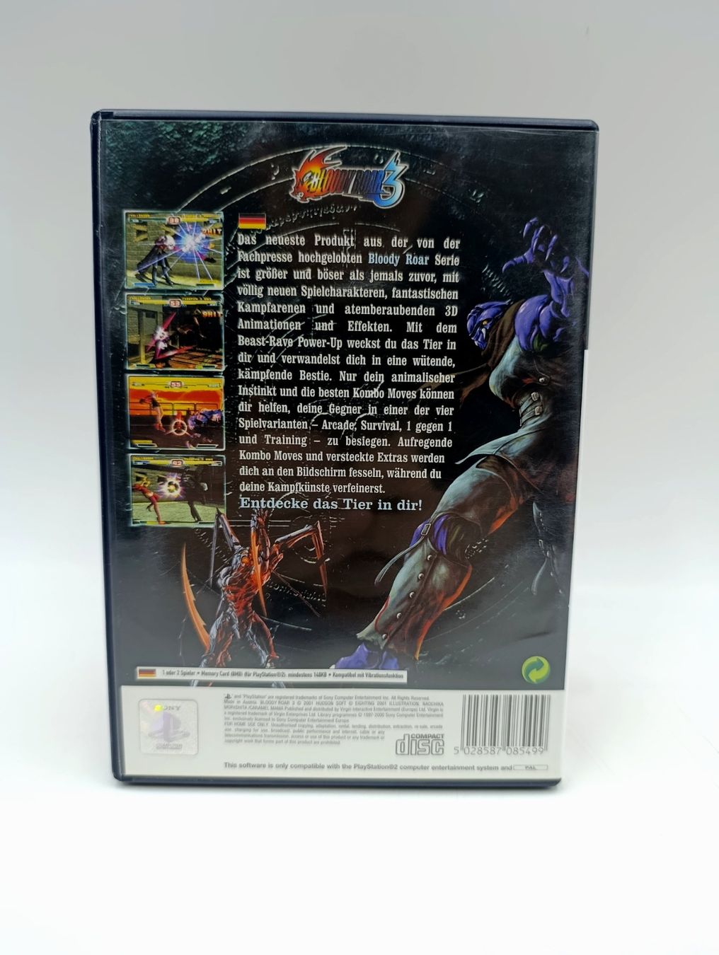Sony Giochi: Bloddy Roar 3, PS2 Game – Usato da Wil SG venduto da Donaldus 1
