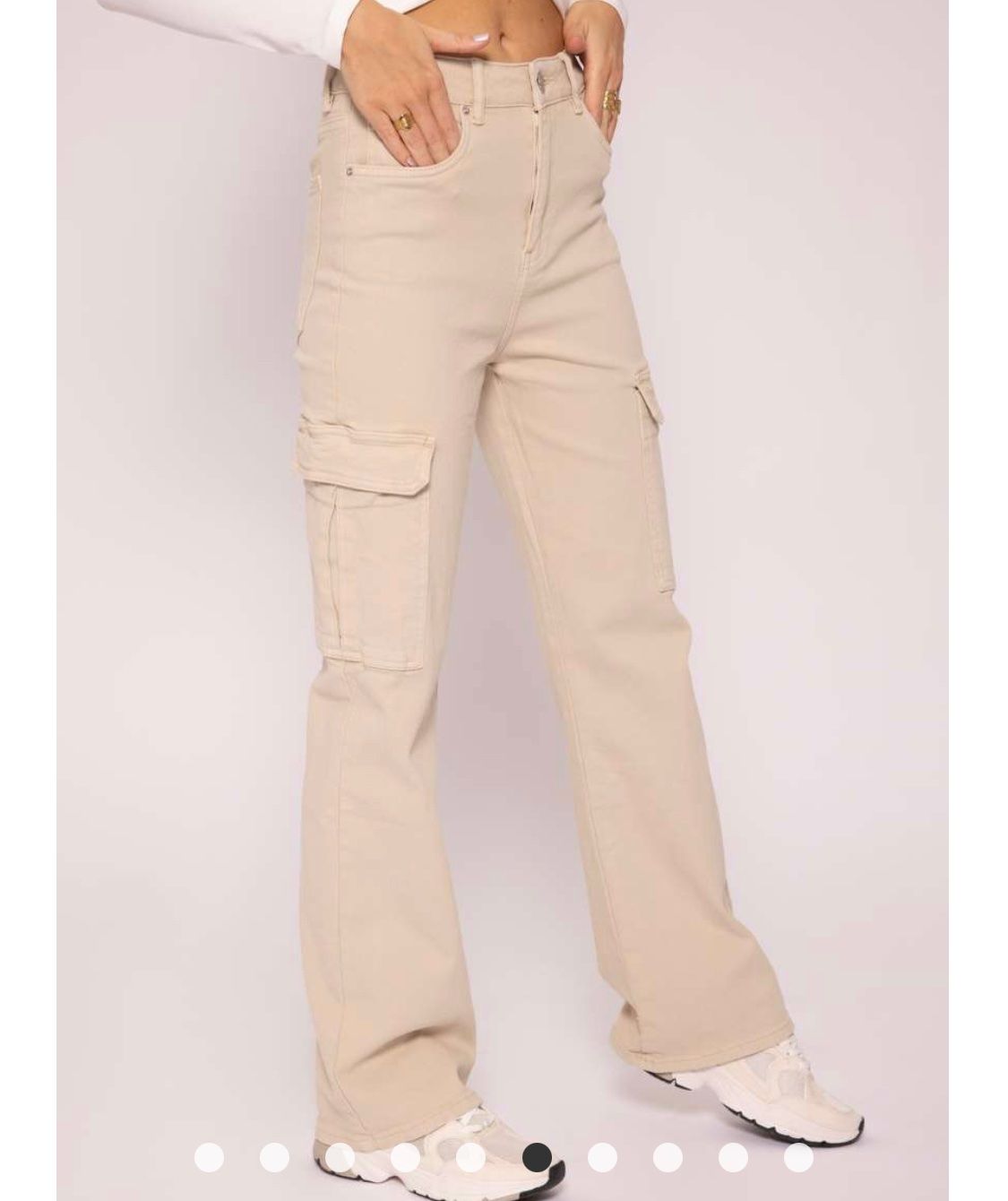 Jeans: Sassyclassy Jeans beige Gr 38 neu – Nuovo (secondo la descrizione) da Zürich venduto da Pony74 2
