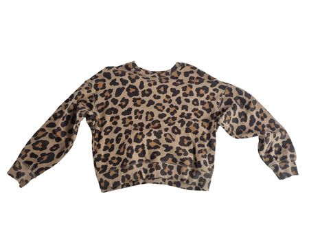 Pullover mit Leopardenmuster