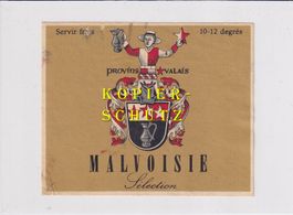 Etikette - Malvoisie Sélection /bd