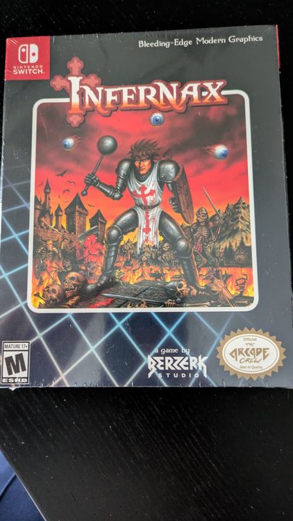 Infernax Limited Collector Edition - PS4 - NEUF Sous Blister - USA (EN) Limited Run