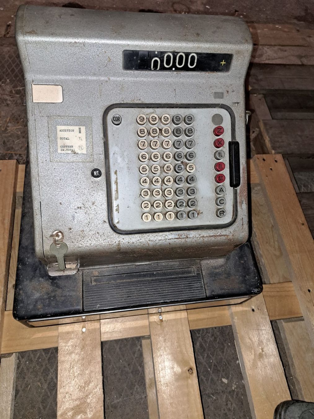 Registratore di cassa: Registrierkasse antik – Usato da Olten venduto da wald8 2