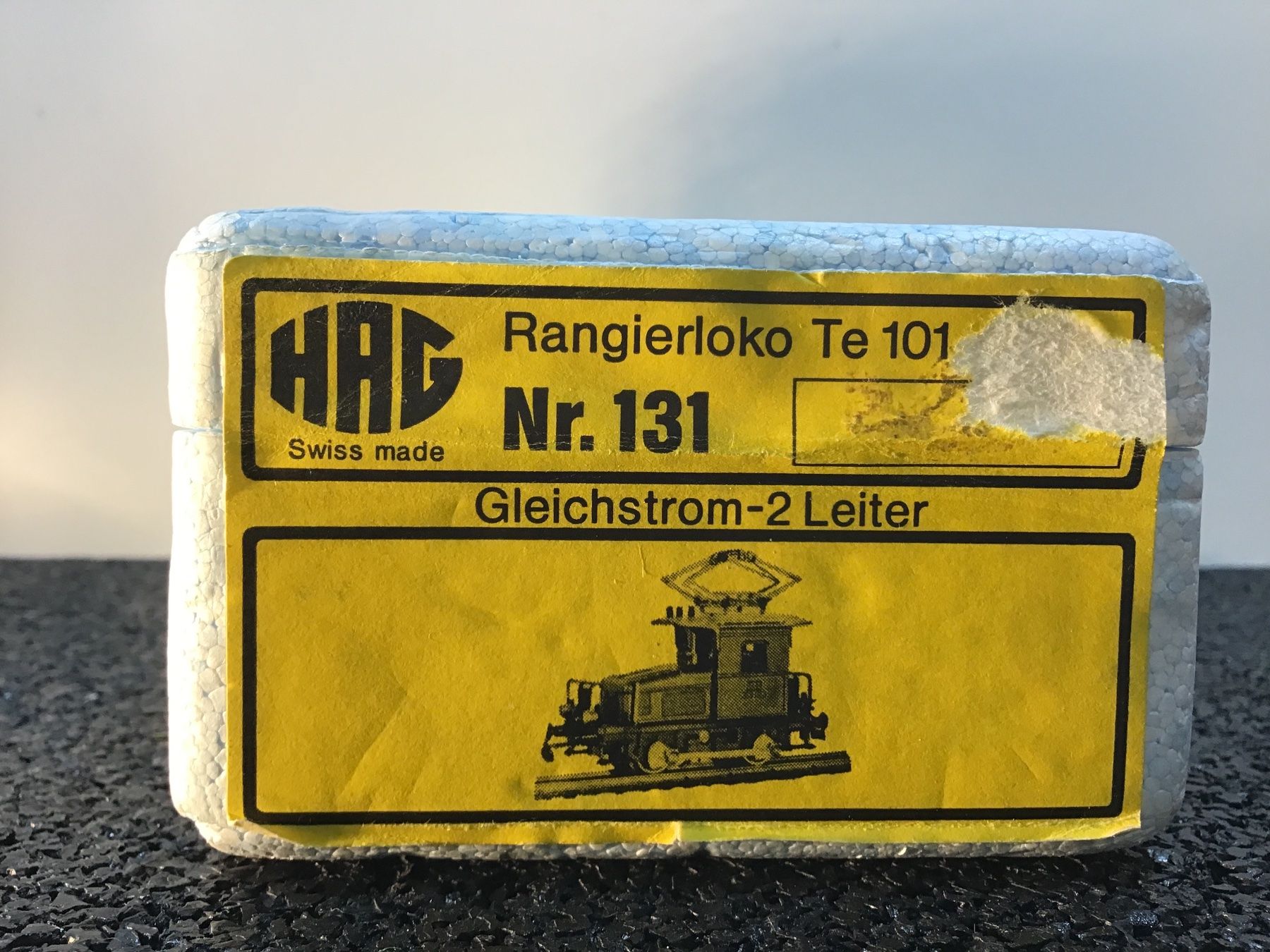 Hag Modellini di ferrovie: MODELL HAG NR. 131 GLEICHSTROM-2 LEITER – Usato da Männedorf venduto da Modelle-aller-Art 4