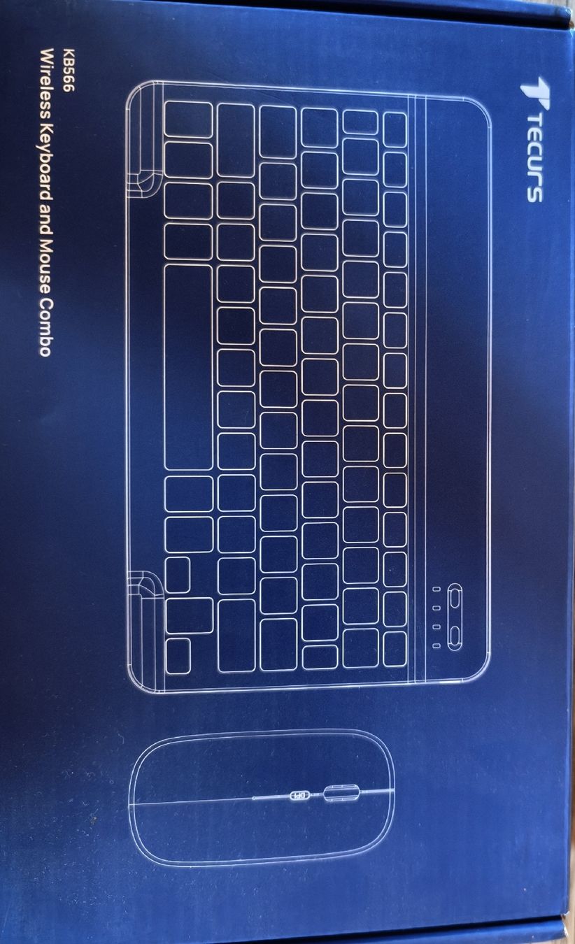 Tastiere: TEC-URS K8586 Wireless Keyboard Mouse Combo neuwertig LED – Nuovo (secondo la descrizione) da Mühleberg venduto da lirgg01