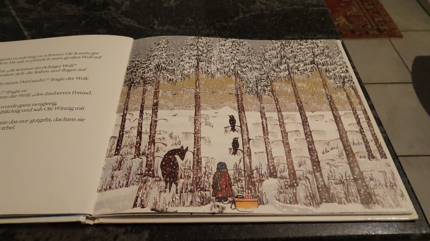 Libri: BILDERBUCH: Ole Winzig Ein Wintermärchen VON BETTINA ANSORGE – Usato da Zürich venduto da Roulet 6