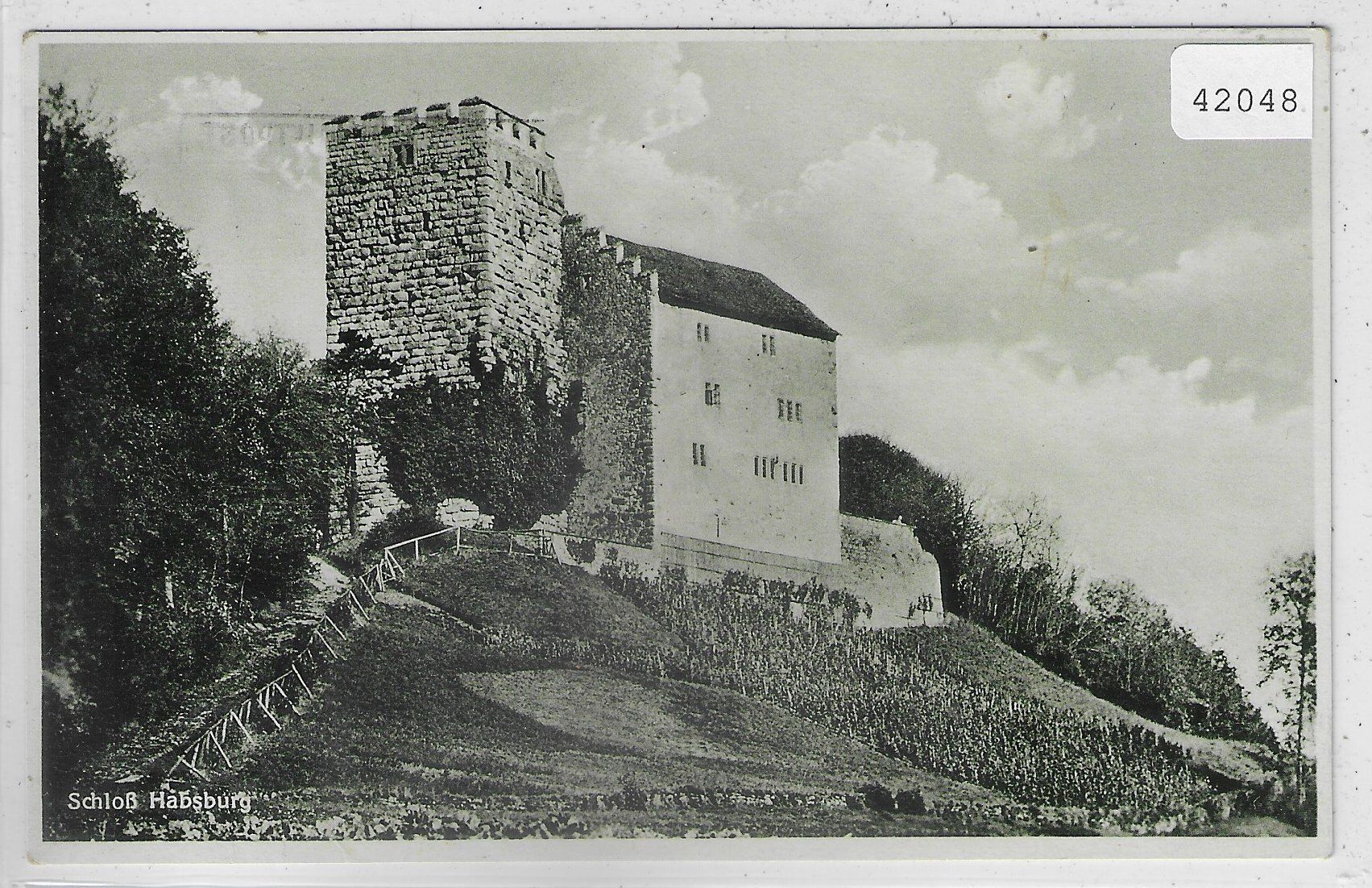 Cartoline postali: Schloss Habsburg – Usato da Ettingen venduto da Kartenplanet