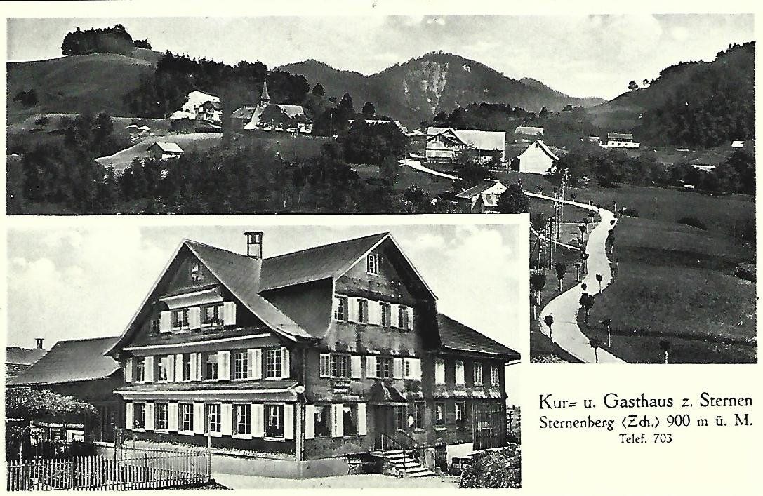 Cartoline postali: Sternenberg Gasthaus z.Sternen – Usato da Wetzikon ZH venduto da Brulu100