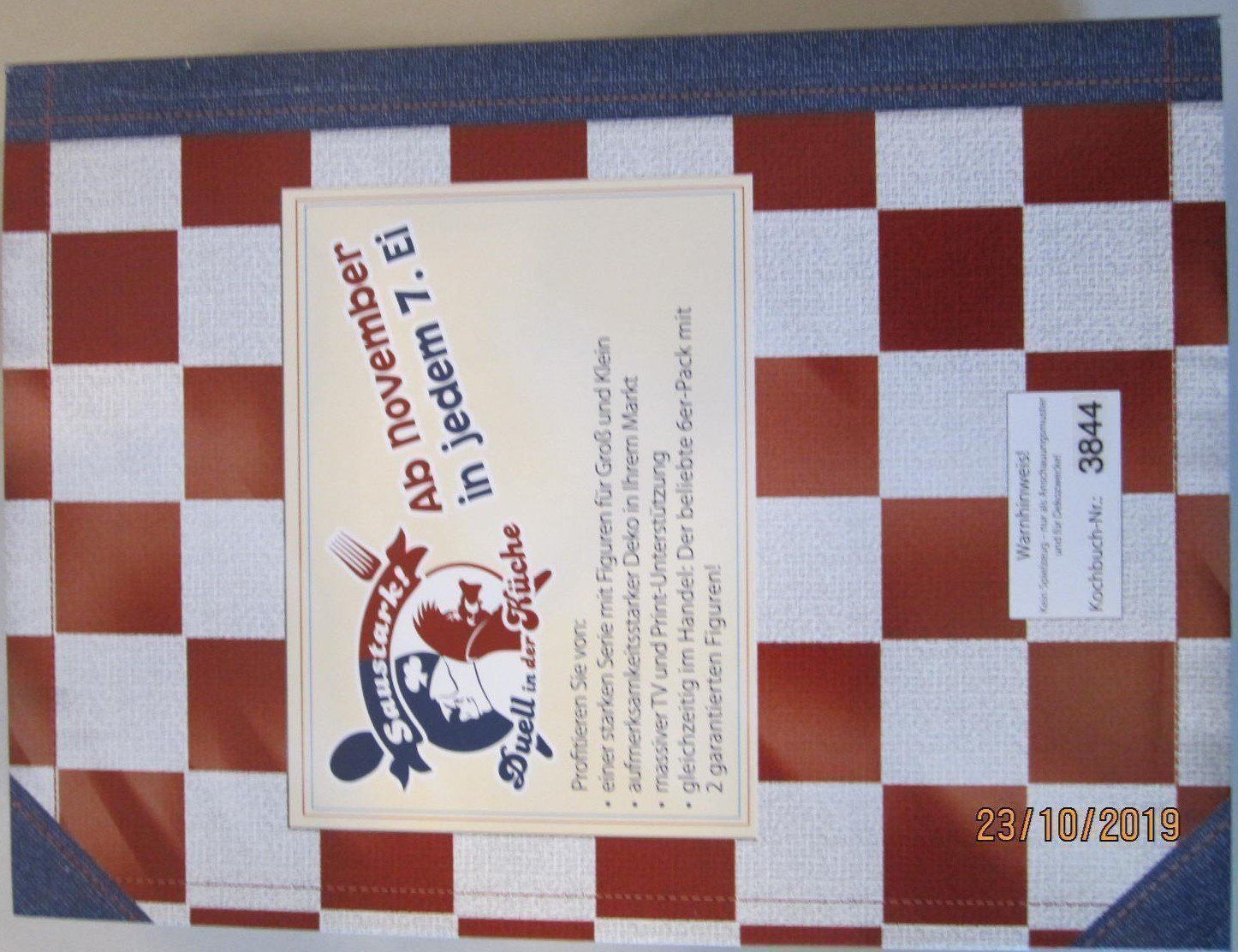 Statuette: Ferrero Box Kinderüberraschung Kochduell – Nuovo e nell'imballaggio originale da Grüningen venduto da ald_8cjy 8