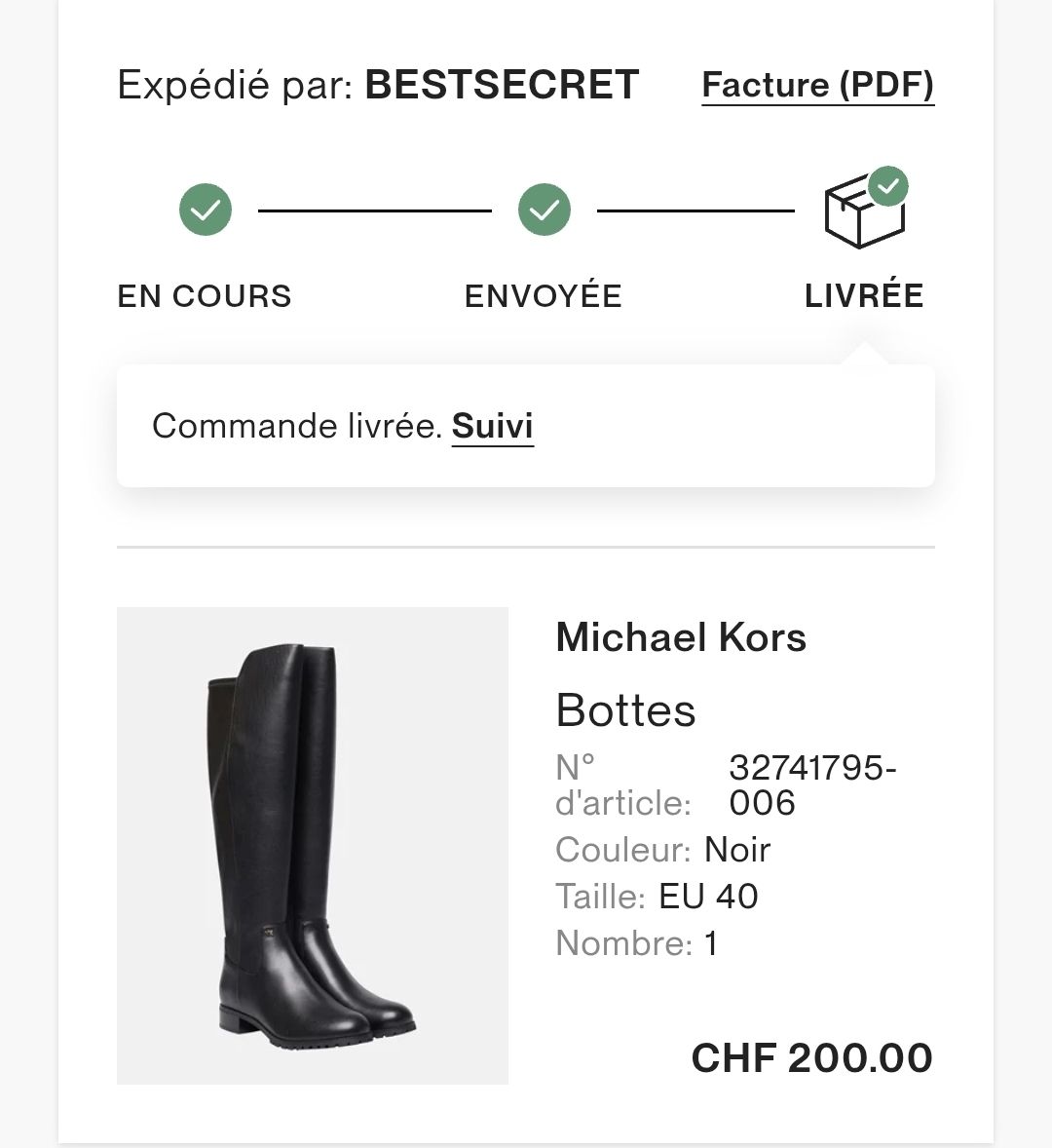 Michael Kors Scarpe da donna: Bottes Michael Kors taille 40 – Nuovo (secondo la descrizione) da BIEL/BIENNE venduto da rac_5tsm 3