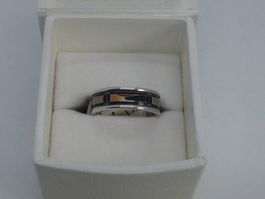 Bague Michaela Frey Freywille avec émail et anneaux argentés