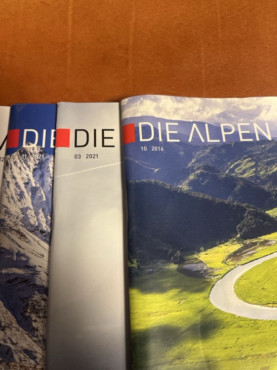 Riviste & Magazine: SAC Die Alpen Magazine – Usato da Veltheim AG venduto da Sarlara 2