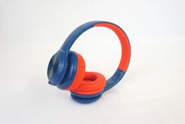 Kopfhörer für Kinder in Rot&Blau mit Case