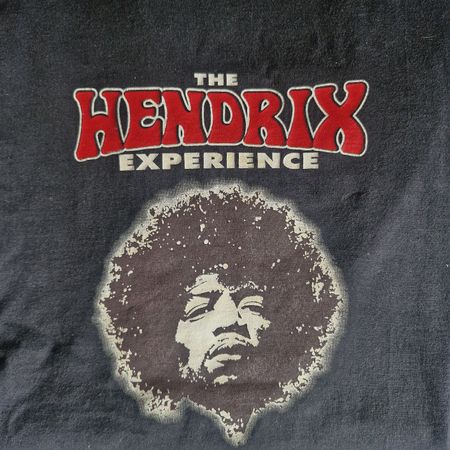 T-Shirt Vintage 90ger Jahre Jimi Hendrix Gr. L • 100% Cotton