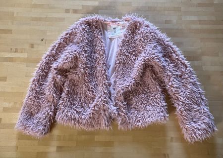 H&M Kuschelige Felljacke, Grösse 146/152, Perfekt für Herbst