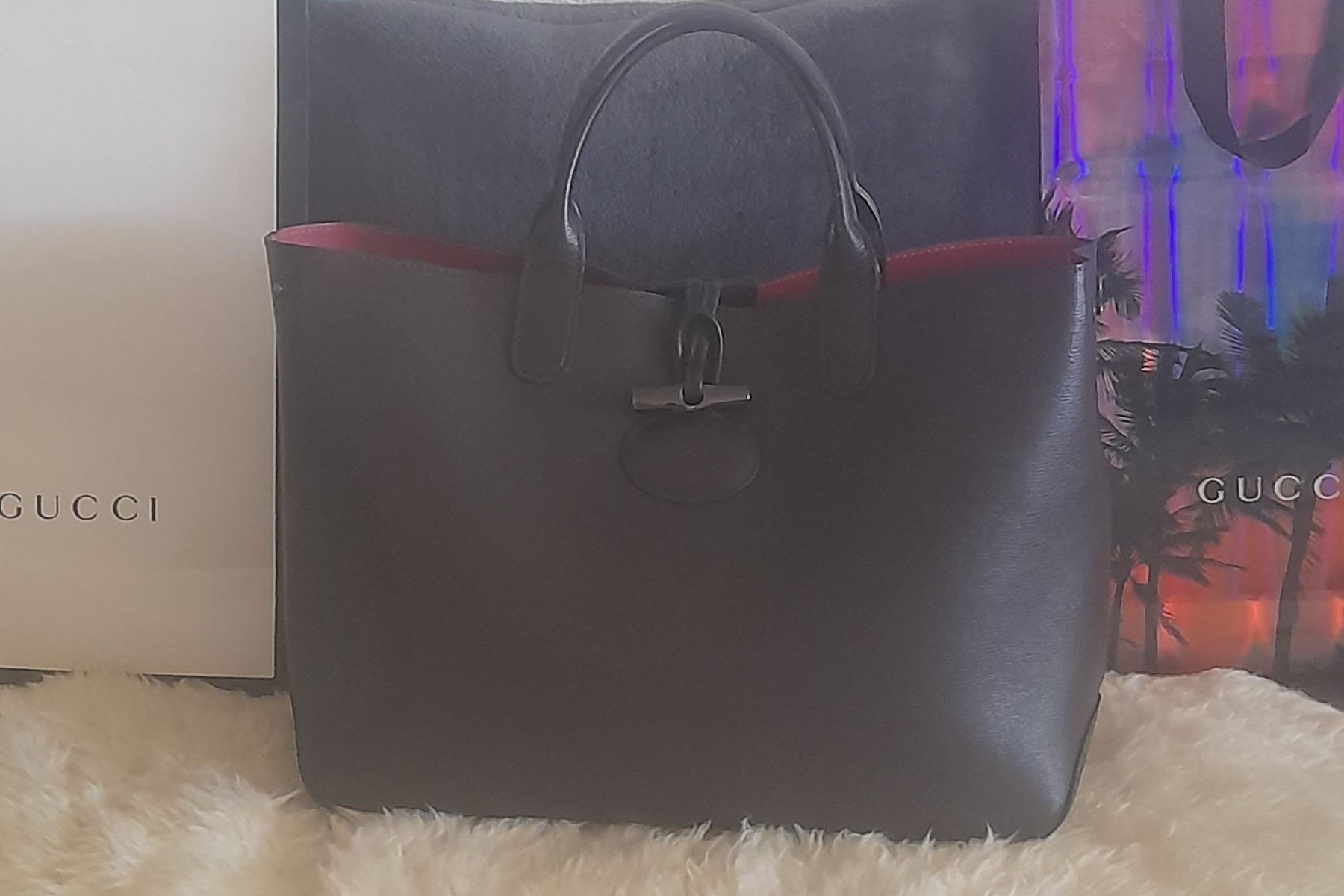 Longchamp Borse da donna: Sac Longchamp le Roseau en cuir.  – Usato da Lausanne venduto da Glam-Luxe 1