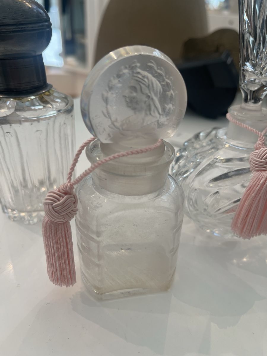 Flacons: 3 antike Parfum Flakon Kristall – D'occasion à Zürich par Starstone 4
