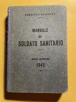 Manuale Soldato Sanitario 1942 - schweizer Armee