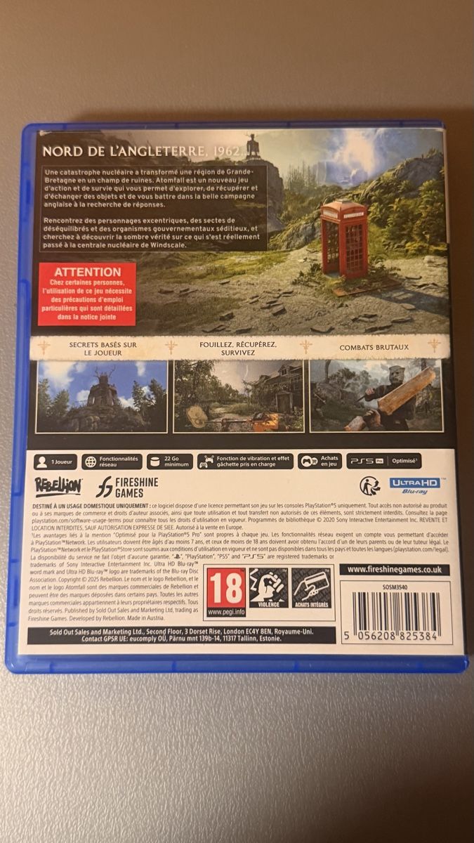 Giochi: Atomfall PlayStation 5  – Usato da Villeret venduto da PokePeak- 1
