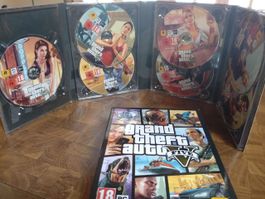 Grand Theft Auto GTA V PC Spiel Rockstar Games 7 DVD