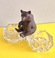 Brienzer Bär Menage Salz/Pfeffer, sehr fein geschnitzt