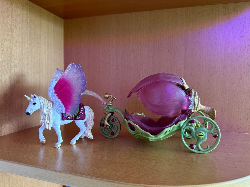  Schleich Einhorn Kutsche mit Flügeln 