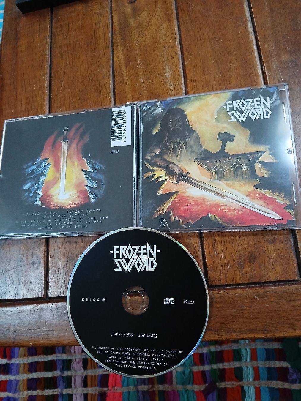 CDs: frozen sword- same (swiss) – Gebraucht aus St-Cergue von VeganWarrior
