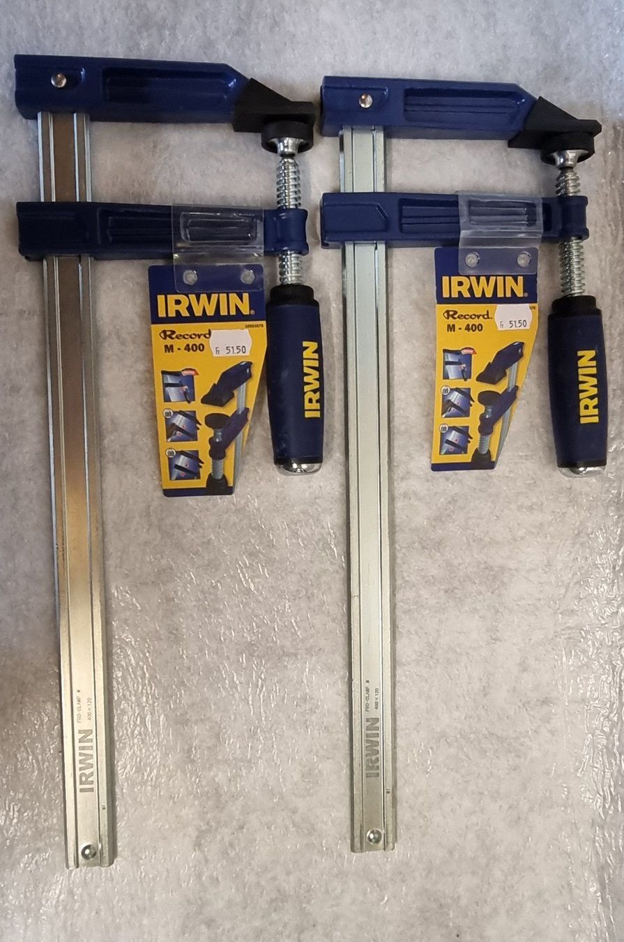 Tutti gli attrezzi: IRWIN M - 400 Schraubzwinge 2x – Nuovo e nell'imballaggio originale da Ermenswil venduto da Walkest