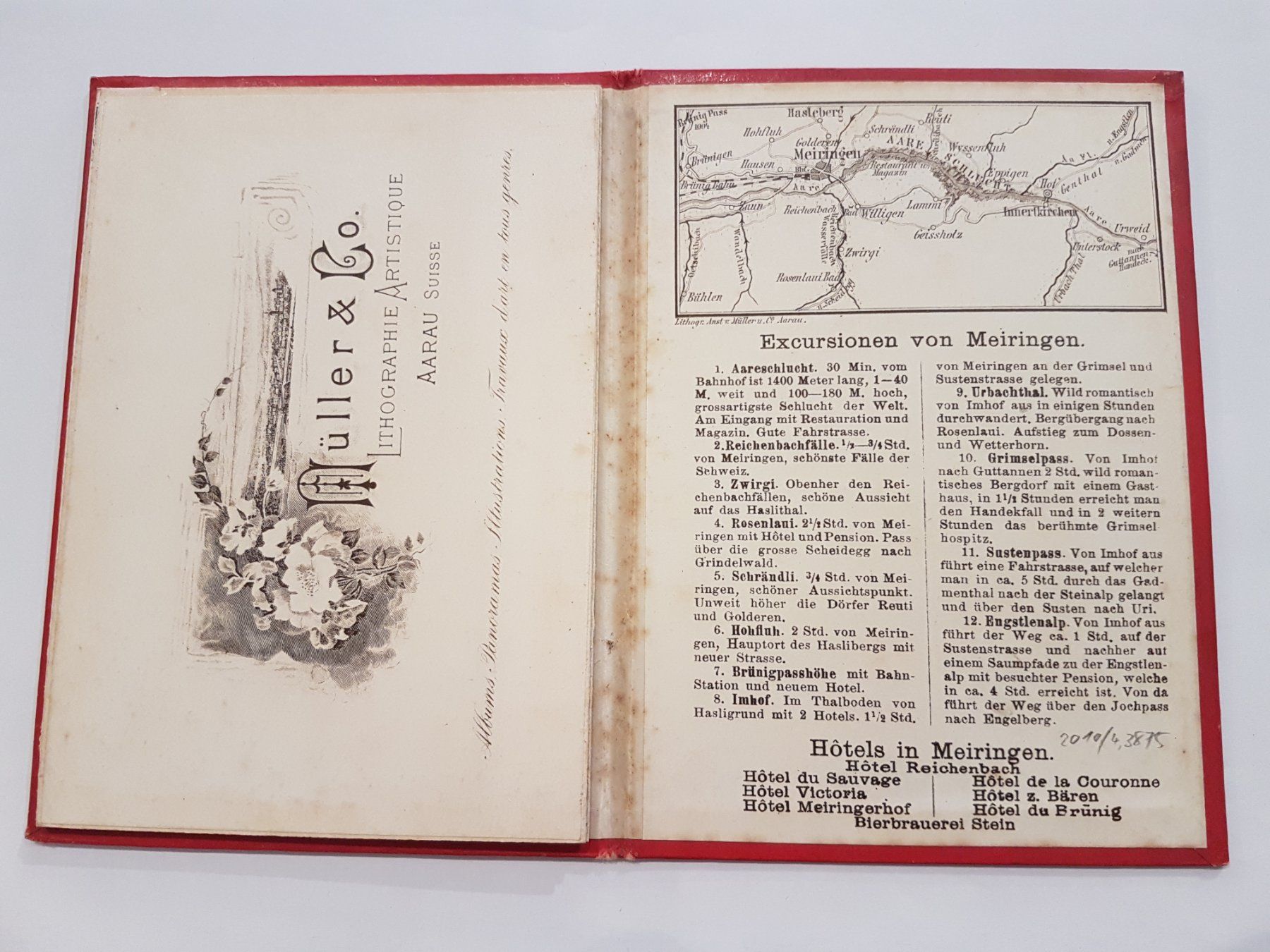 Cartoline postali: Aareschlucht Meiringen – Usato da Balsthal venduto da Palcivalle 3